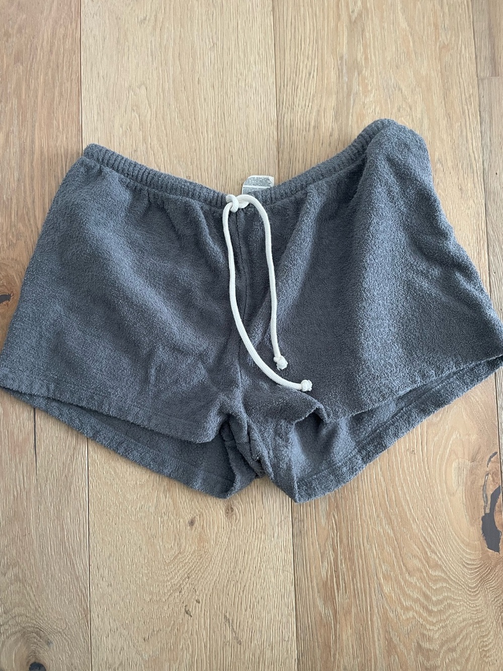 Women's Gray Cozy Terry Lounge Shorts nwot American Heritage size medium